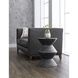 Union 22 X 16 inch Black Outdoor End Table